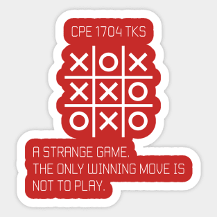 WarGames Sticker